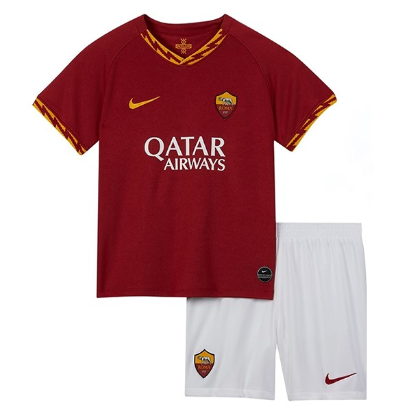 Camiseta AS Roma 1ª Kit Niño 2019 2020 Rojo